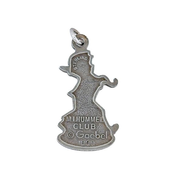 Estate Sterling Silver 925 Merry Wanderer Charm | Goebel Hummel - Picture 4 of 9